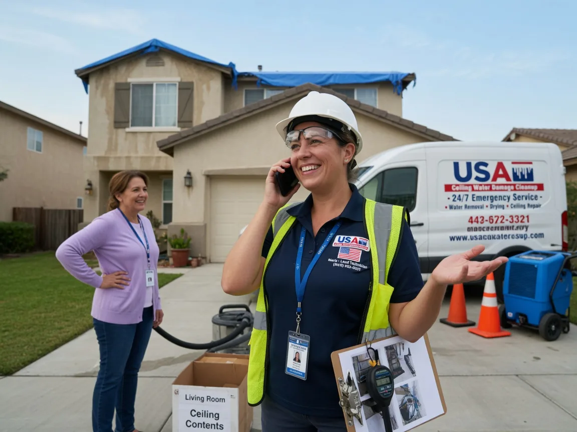 Ceiling Water Damage Restoration East Canton, OH FAQs